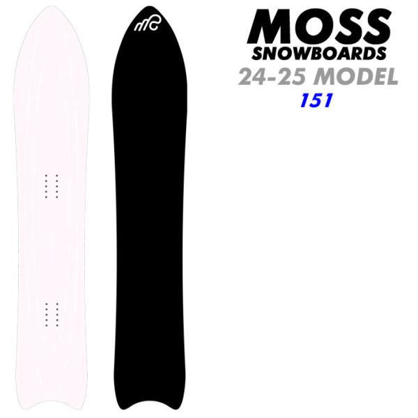 [早期予約] 24-25 MOSS スノーボード Q51 Qシリーズ 151cm モススノーボード ...