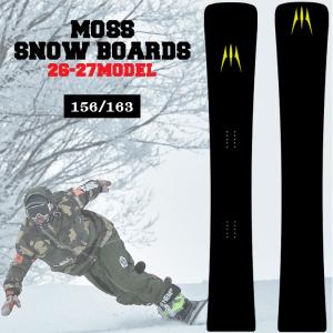 25-26 MOSS スノーボード NSR LIGHT モススノーボード 156cm 163cm エヌエスアール ライト カービングボード スノボ 板 2025 2026 日本正規品