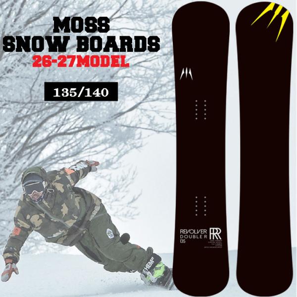 予約商品 26-27 スノーボード MOSS モス REVOLVER RR Ti リボルバー ダブル...