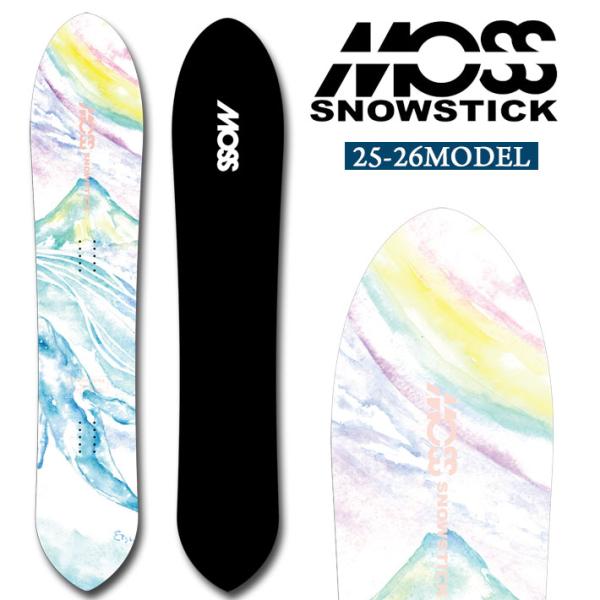 25-26 MOSS SNOWSTICK パウダーボード PT52 モス スノースティック ピーティ...