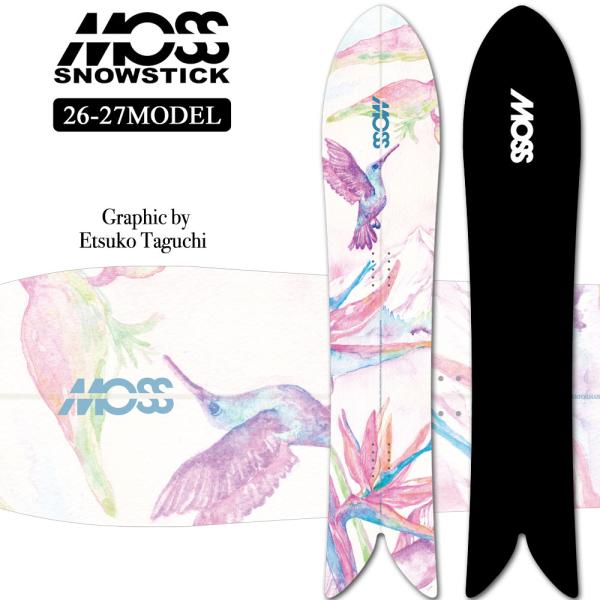 予約 26-27 モス スノースティック MOSS SNOWSTICK パウダーボード PQ49 G...