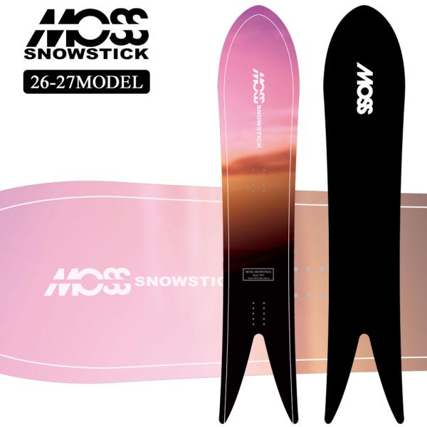 予約商品 26-27 MOSS SNOWSTICK パウダーボード SW50 モス スノースティック...