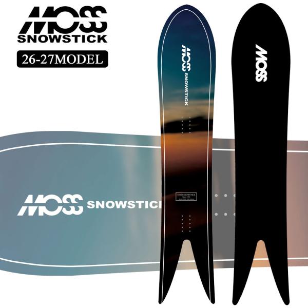 予約商品 26-27 MOSS SNOWSTICK パウダーボード SW58 モス スノースティック...