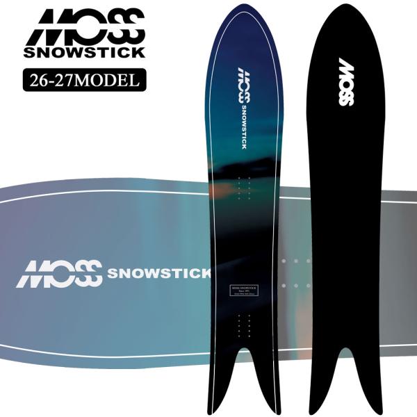 予約商品 26-27 MOSS SNOWSTICK パウダーボード SW62 モス スノースティック...