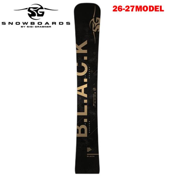 予約 26-27 SG スノーボード エスジー SNOWBOARDS B.L.A.C.K BLACK...