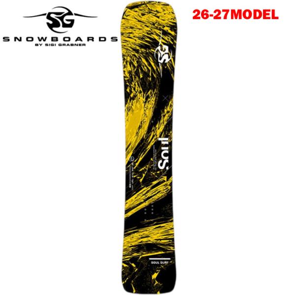 予約 26-27 SG スノーボード エスジー SNOWBOARDS SOUL SURF 159cm...