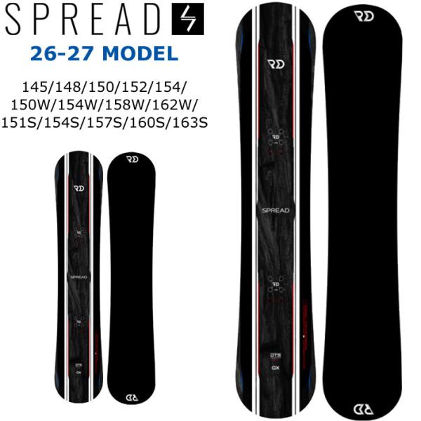 予約 26-27 スプレッド スノーボード SPREAD RD-GX SNOWBOARD アールディ...