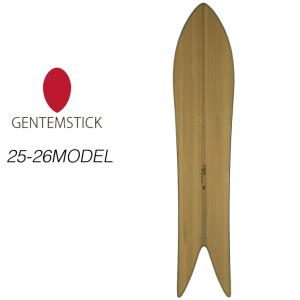 早期予約 24-25 GENTEMSTICK BIG FISH 163cm ゲンテンスティック ビッグフィッシュ スノーボード パウダーボード アクセルキャンバー 板 2024 2025 送料無料