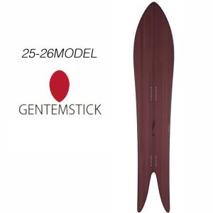 早期予約 24-25  GENTEMSTICK SUPER FISH 176cm ゲンテンスティック スーパーフィッシュ スノーボード パウダーボード アクセルキャンバー 板 送料無料｜follows