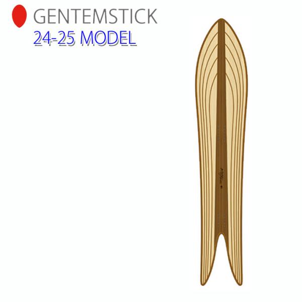 予約 24-25 GENTEMSTICK SUPER FISH OUTLINE CORE 176cm...