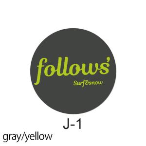 follows 限定ステッカー 丸カット プリ...の詳細画像1