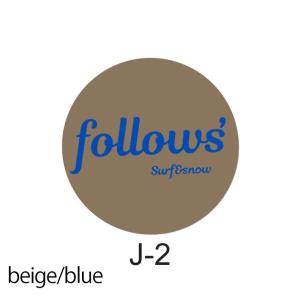follows 限定ステッカー 丸カット プリ...の詳細画像2