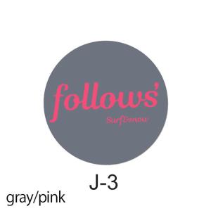 follows 限定ステッカー 丸カット プリ...の詳細画像3
