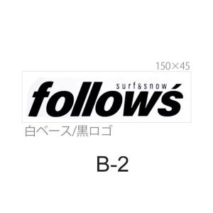 follows 限定ステッカー プリントステッ...の詳細画像2