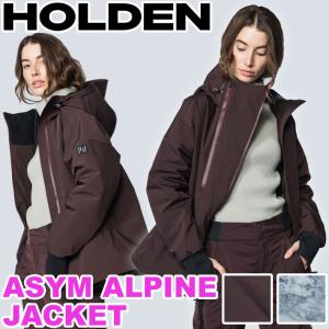 [現品限り特別価格] 20-21 HOLDEN ホールデン スノーウェア W ASYM ALPINE JACKET ジャケット レディース スノーボード ウエア 2020 2021｜follows