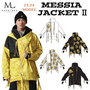 即出荷 23-24 MARQLEEN  MESS1A  JACKET II  MQ04006 マークリーン スノーボードウェア メシア ジャケット ツー  ユニセックス｜follows