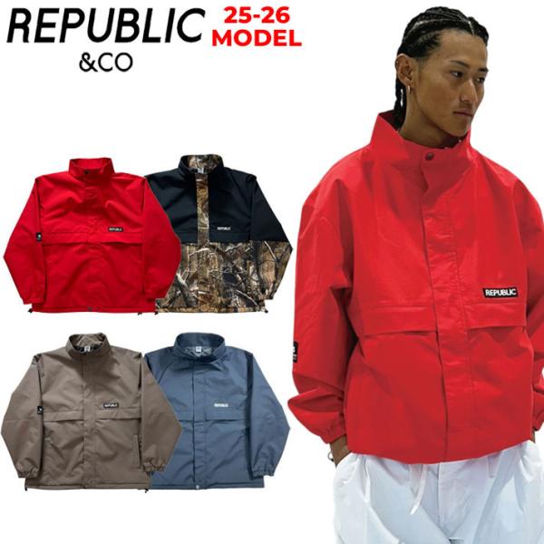 25-26 REPUBLIC &amp; CO ウェア リパブリック HYPE SWING TOP JACK...
