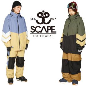 在庫限り  SCAPE TRACK2 JACKET エスケープ トラックツー ジャケット ユニセックス スノーボード スノーウェア｜follows