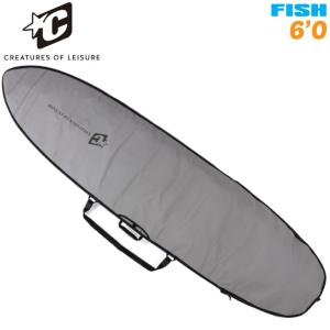 2024 CREATURES クリエイチャー ハードケース  ICON LITE BOARD COVERS RETRO/FISH 6’0 サーフボードケース レトロボード フィッシュボード サーフィン｜follows