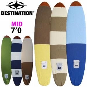 ファンボード 7'0 サーフボードケース ニットケース DESTINATION US Natural Socks MID FUN ニットカバー ディスティネーション [follows特別価格]｜follows