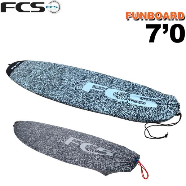 サーフボードニットケース FCS エフシーエス ７’０” レトロフィッシュ ファンボード用 STRE...