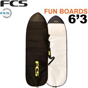サーフボードケース FCS エフシーエス サーフボードケース CLASSIC Fun Board [6'3] クラシック ファンボード レトロボード フィッシュボード サーフィン 1本用｜follows