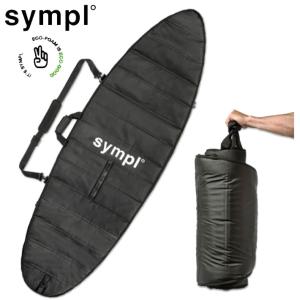 Sympl シンプル ROLLS SURFBOARD BAG 6’3 サーフボードケース ショートボード ソフトボード 1〜3本収納 防水 ボードバッグ トラベルケース｜follows