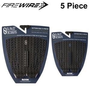 FIREWIRE ファイヤーワイヤー デッキパッド SLATER DESIGNS 5 Piece Action Pad 5ピース スレーターデザイン ケリー・スレーター サーフボード サーフィン｜follows