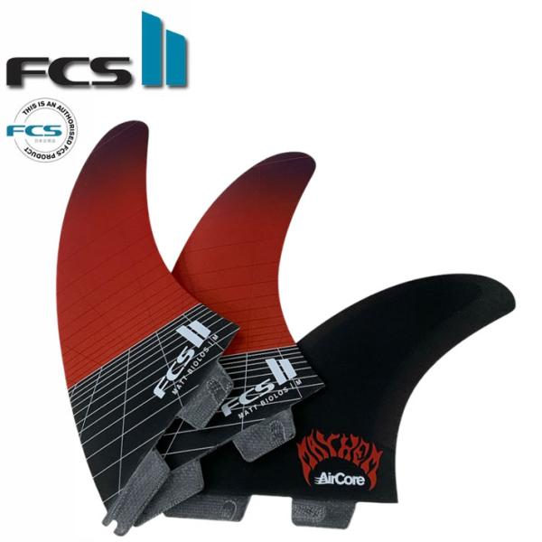 FCS2 FIN マットバイオロス パフォーマンスコアカーボン MEDIUM スラスターフィン Ma...