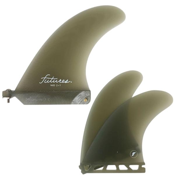 futures. フューチャーフィン サーフボード フィン FIBER GLASS MID 2+1 ...