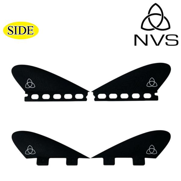 ロングボード用 サイドフィン NVS Fin ネイクド バイキング サーフ フィン G&amp;S Spee...