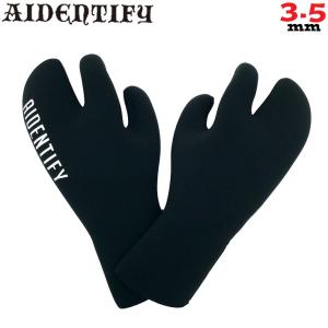 アイデンティファイ AIDENTIFY LOBSTER GLOVES 3.5mm ロブスター サーフグローブ  日本製 サーフィン 冬用 防寒対策 秋 冬 ウインター｜follows