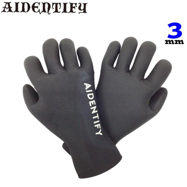 アイデンティファイ AIDENTIFY SKIN GLOVES 3mm スキン サーフグローブ  日...