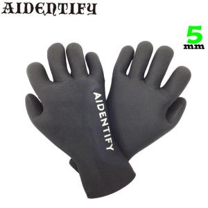 アイデンティファイ AIDENTIFY SKIN GLOVES 5mm スキン サーフグローブ  日本製 サーフィン 冬用 防寒対策 秋 冬 ウインター｜follows