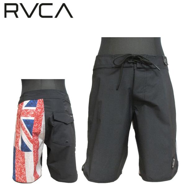 在庫限り 2022 RVCA ルーカ ボードショーツ BC041-503 DEFER FLAG TR...