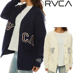 [在庫限り] 2022 RVCA ニット カーディガン BC044-091 HITTER MOHAIR CARDIGUN FALL Winter ルーカ レディース セーター｜follows