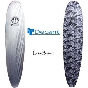 デッキカバー ロングボード用 (〜300cm) Decant WAX GUARD デキャント ワックスガード サーフボードカバー｜follows