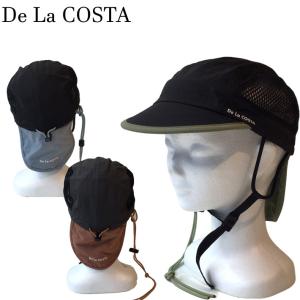 2023 De La Costa デラコスタ 5P Surf Cap UVキャップ アウトドア フィッシング SUP フェス サーフキャップ｜follows