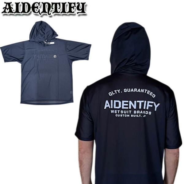 ラッシュガード AIDENTIFY アイデンティファイ SUNGUARD TEE サンガード HOO...