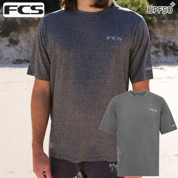 FCS ラッシュガード メンズ 半袖  SURF TEE UPF50+ 水陸両用 紫外線対策 エフシ...