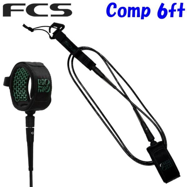 FCS エフシーエス リーシュコード Yago Dora 6ft COMP サーフィン ショートボー...