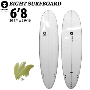 [訳アリ特別価格] EIGHT SURFBOARD 6'8 エイトサーフボード エントリー用 ショートボード TRI フィン付 初心者用｜follows