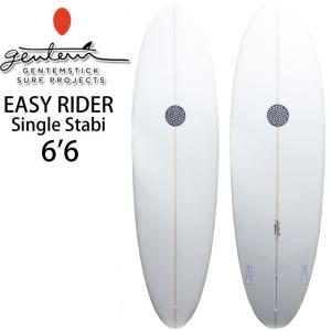 GENTEM SURF PROJECT ゲンテン サーフプロジェクト サーフボード EASY RIDER [6.6] SINGLE STABI 1+2 フィン トラジッション 日本製 [営業所止め送料無料]｜follows