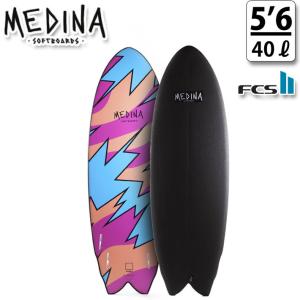 [在庫限り] MEDINA SURFBOARD ソフトボード THUNDER [5'6] ガブリエル・メディーナ ショートボード QUAD FIN サーフィン [営業所留め送料無料]｜follows