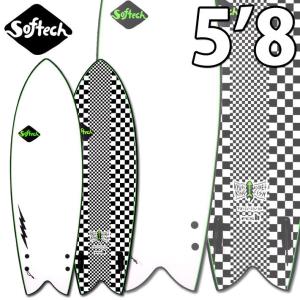 [4月入荷予定] 2021 SOFTECH ソフテック サーフボード KYUSS FISH [5’8”] カイアス フィッシュ ショート ソフトボード FCS2 TRI 3フィン [送料無料]｜follows