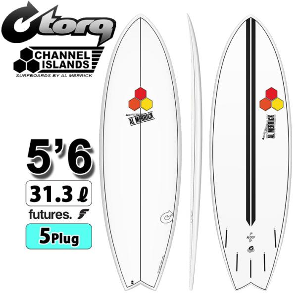 2025 トルク サーフボード torq surfboard PODMOD 5'6 White Pi...