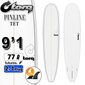 torq surfboard トルク サーフボード PINLINE DESIGN LONGBOARD 9'1 White Pinline ロングボード 営業所止め送料無料｜follows