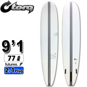 torq surfboard トルク サーフボード TEC DON NR 9'1 White ドン ノーズライダー ロングボード 1+2 BOX future 3Plug 営業所留め送料無料｜follows