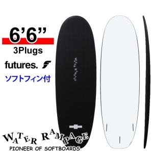 2023 WATER RAMPAGE ウォーターランページ サーフボード MONSTER 6'6 [SOFT BOTTOM] future TRI FIN ソフトボード サーフィン [営業所留め送料無料]｜follows