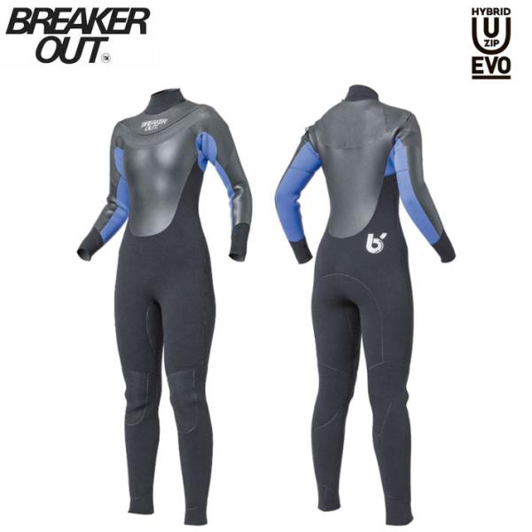 カスタムオーダー 2025 BREAKER OUT ウェットスーツ セミドライ フルスーツ メンズ ...